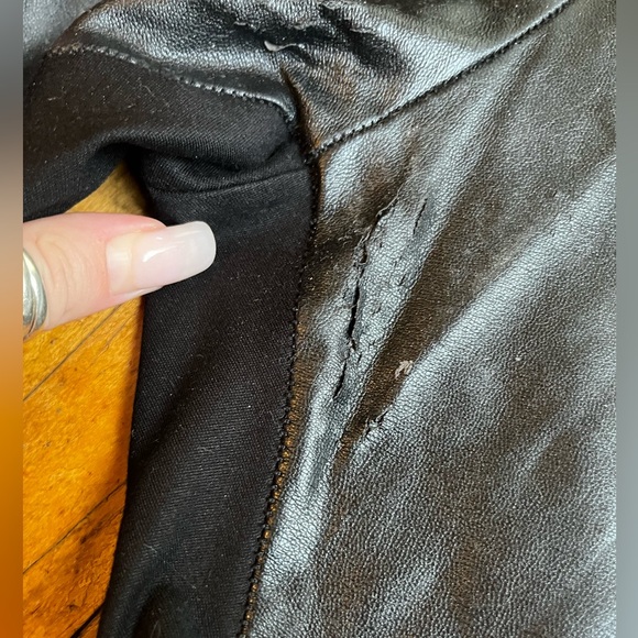 *As Is La Fée Verte | Faux Leather Leggings - Picture 4 of 10